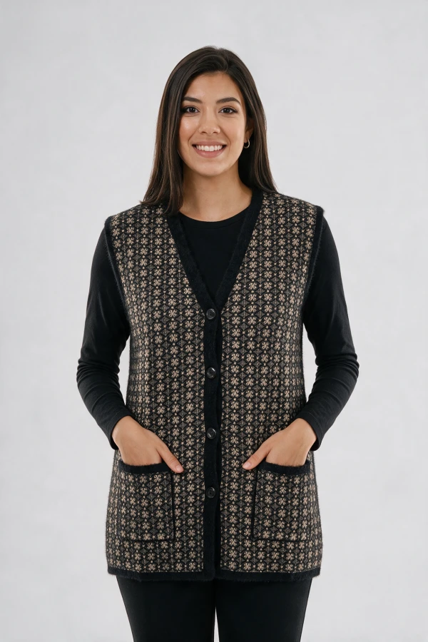 202 KADIN SAKALLI YELEK