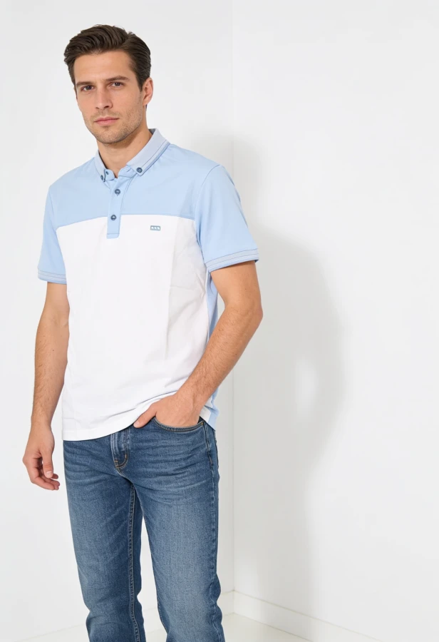 251 ERKEK OXFORT PARÇALI TSHIRT