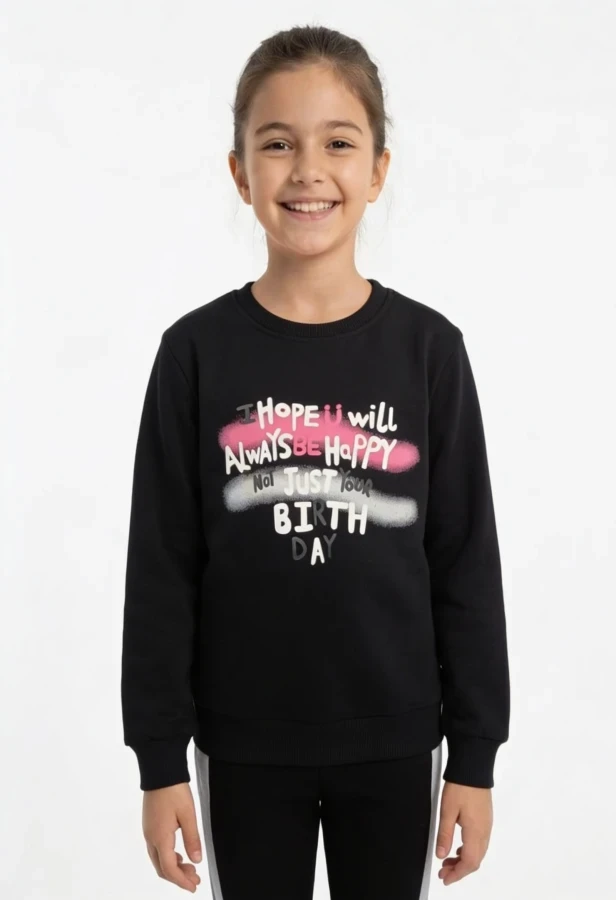 6126 KIZ HOPE WİLL SWEAT SIFIR YK 13/16 YAŞ