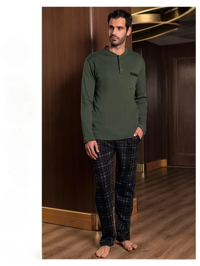 9961 ERKEK İNTERLOK PİJAMA TAKIM