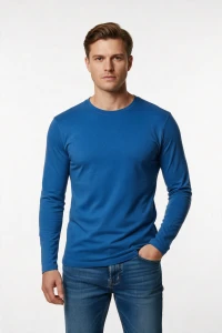 2011 UZUN KOL - BİSİKLET YAKA SÜPER BATTAL TSHIRT