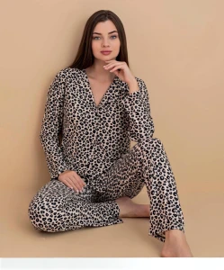 4000 KADIN LEOPAR DESEN U KOL PİJ TKM