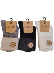 44435 BAMBU PAMUK DESEN11 BAYAN ÇORAP