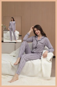 490044 MİLAN U.KOL KADIN PİJAMA TKM