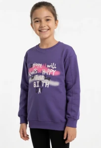 5126 KIZ HOPE WİLL SWEAT SIFIR YK 9/12 YAŞ