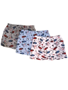 5151 ERKEK ÇOCUK EMP.DESENLİ BOXER