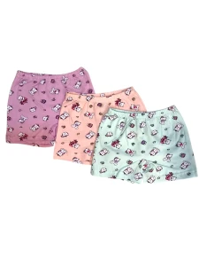 5451 KIZ ÇOCUK GARSON EMP.DESENLİ BOXER
